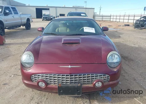 2004 Ford Thunderbird из США, поврежденный, VIN 1FAHP60A34Y109432